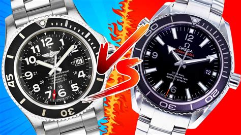 breitling vs omega watches|breitling superocean vs omega seamaster.